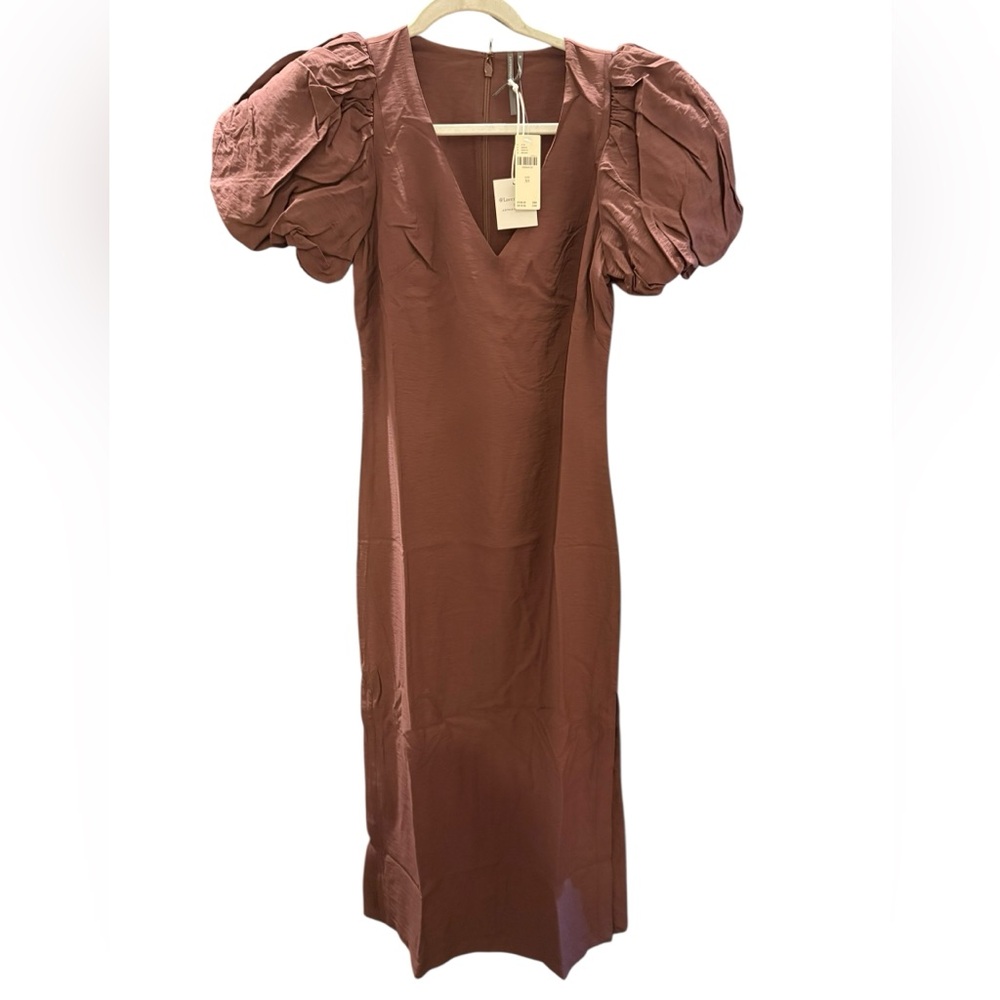 @loverlygrey x Anthropologie NWT Puff-Sleeve V-Neck
Maxi Dress - Picture 5 of 8